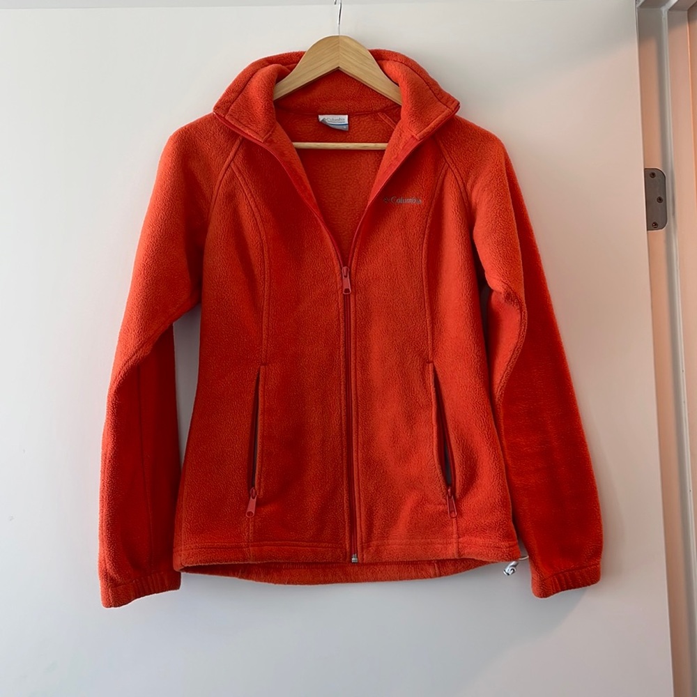 Small light Womens Columbia Fleece Zip-up Jacket